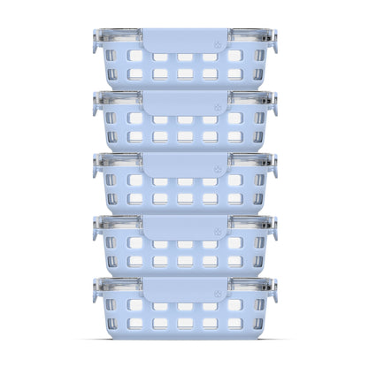 Duraglass™ Meal Prep Containers, Set of 5