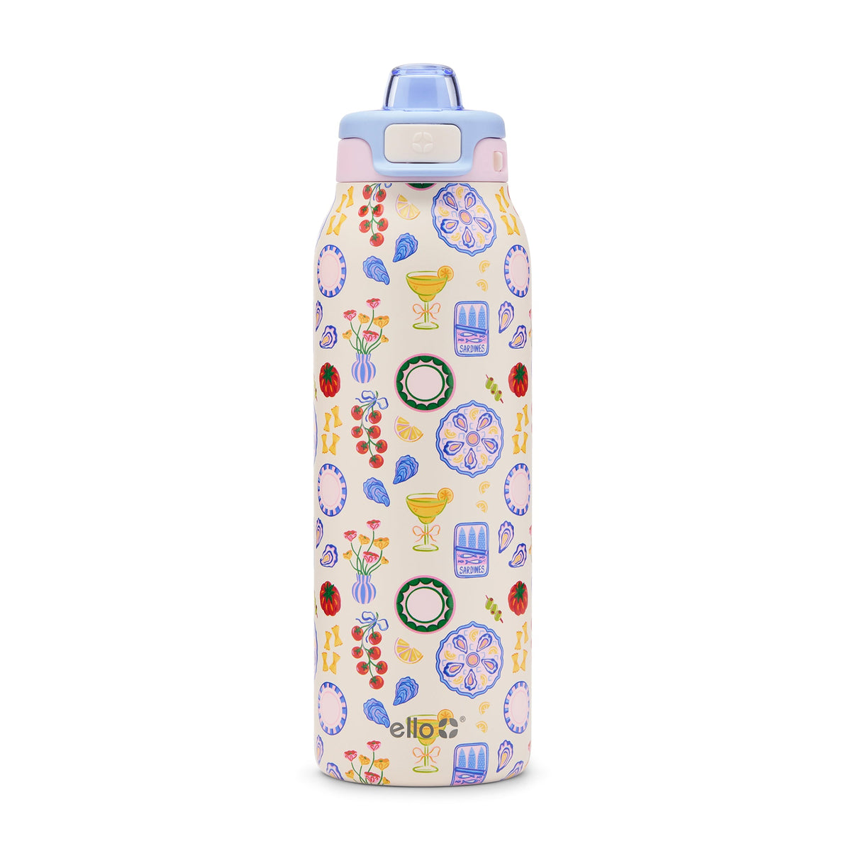 Pop & Fill Stainless Steel Water Bottle